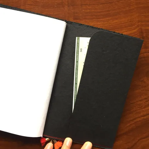 Refillable Notebook Unlined (Unstitched) 5 x 8 inch