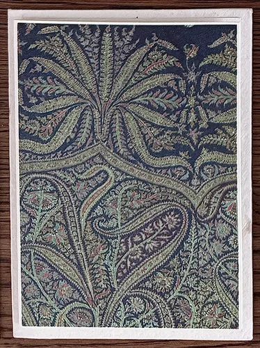 5 Blank Greeting Cards & Envelopes - Mughal Empire Florals V&A-3 3.5 x 5.5