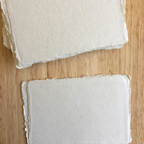 10 Deckled Edge Cards