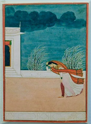 5 Blank Greeting Cards & Envelopes - Mughal Women