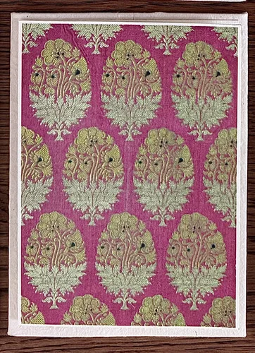 5 Blank Greeting Cards & Envelopes - Mughal Empire Florals V&A-3 3.5 x 5.5