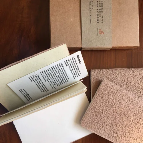 Camel Cover Pocket Size Journal 3.5 x 5.25 inch