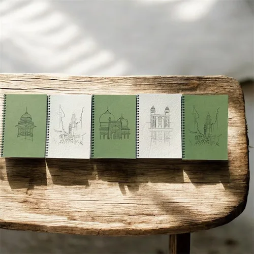 Lahore Series Ring Lined Notebook - By Neha Ansari